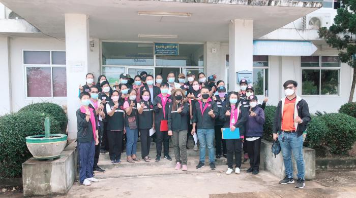 งานพัฒนาชุมชน ลงพื้นที่ร่วมกับศูนย์คุ้มครองคนไร้ที่พึ่งจังหวัดหนองคาย 
